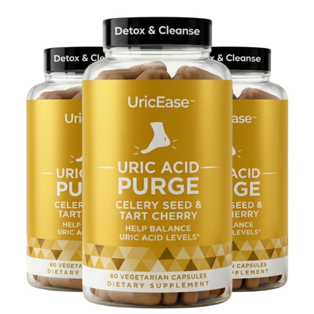 UricEase Uric Acid Purge Celery Seed & Tart Cherry