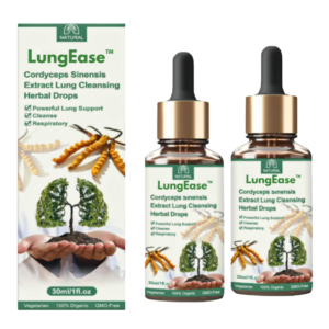 LungEase Cordyceps Sinensis Lung Cleansing Herbal Drops