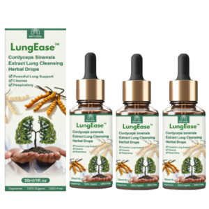 LungEase Cordyceps Sinensis Lung Cleansing Herbal Drops