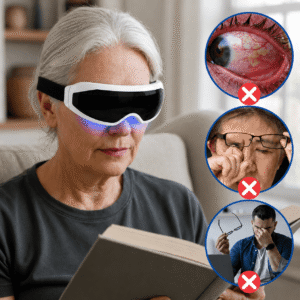 BalanceVie Glasses Crystal-Clear Vision