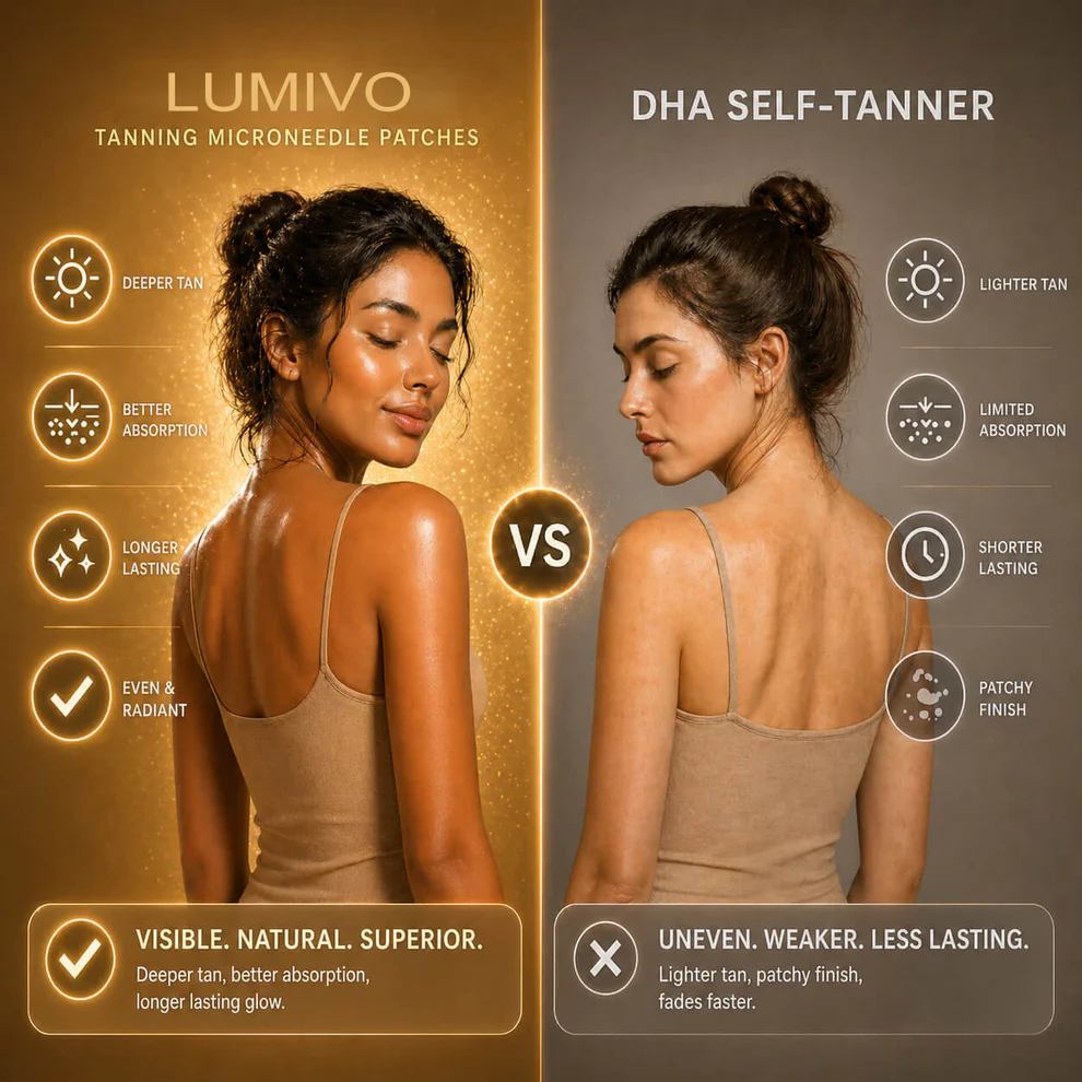 Lumivo Tanning Microneedle Patches