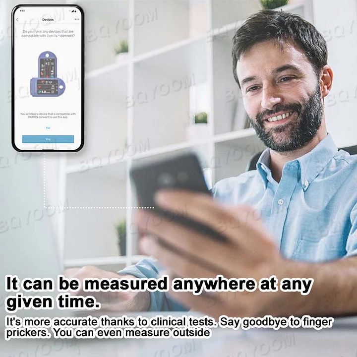 BQYOOM™ High Precision Non-Invasive Blood Glucose Meter
