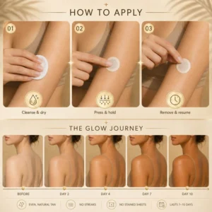 Lumivo Tanning Microneedle Patches