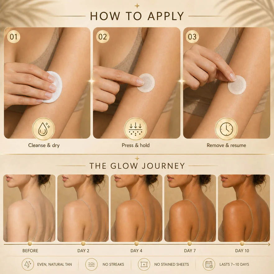 Lumivo Tanning Microneedle Patches