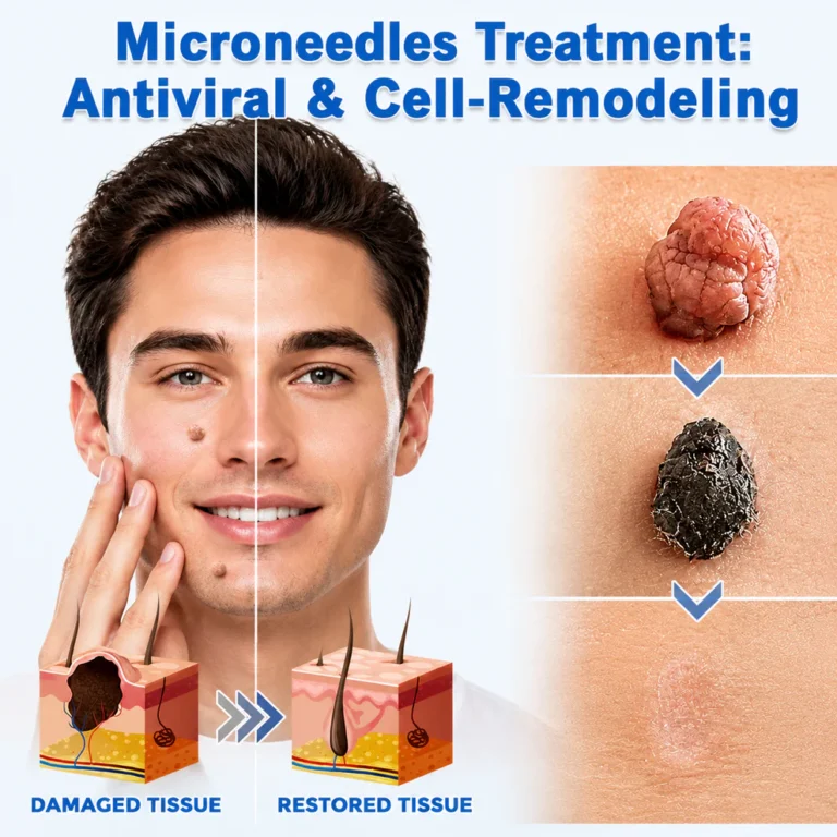Zerowrink® 2-in-1 Microneedle & Hydrocolloid Patch