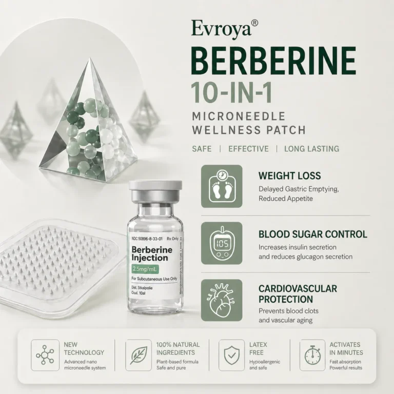 Evroya® Berberine 10-in-1 Microneedle Wellness Patch