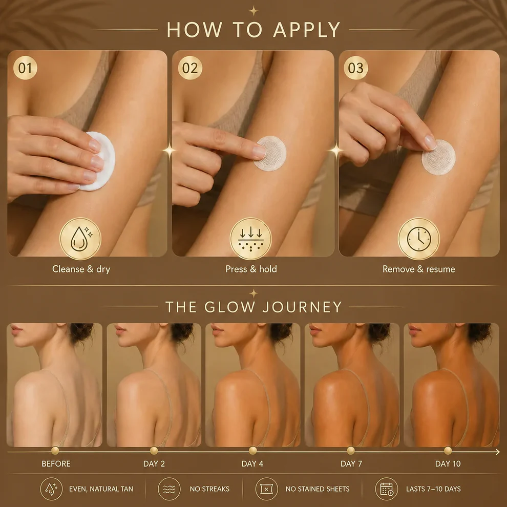 Bodilighht®SunFree Transdermal Tanning Patch