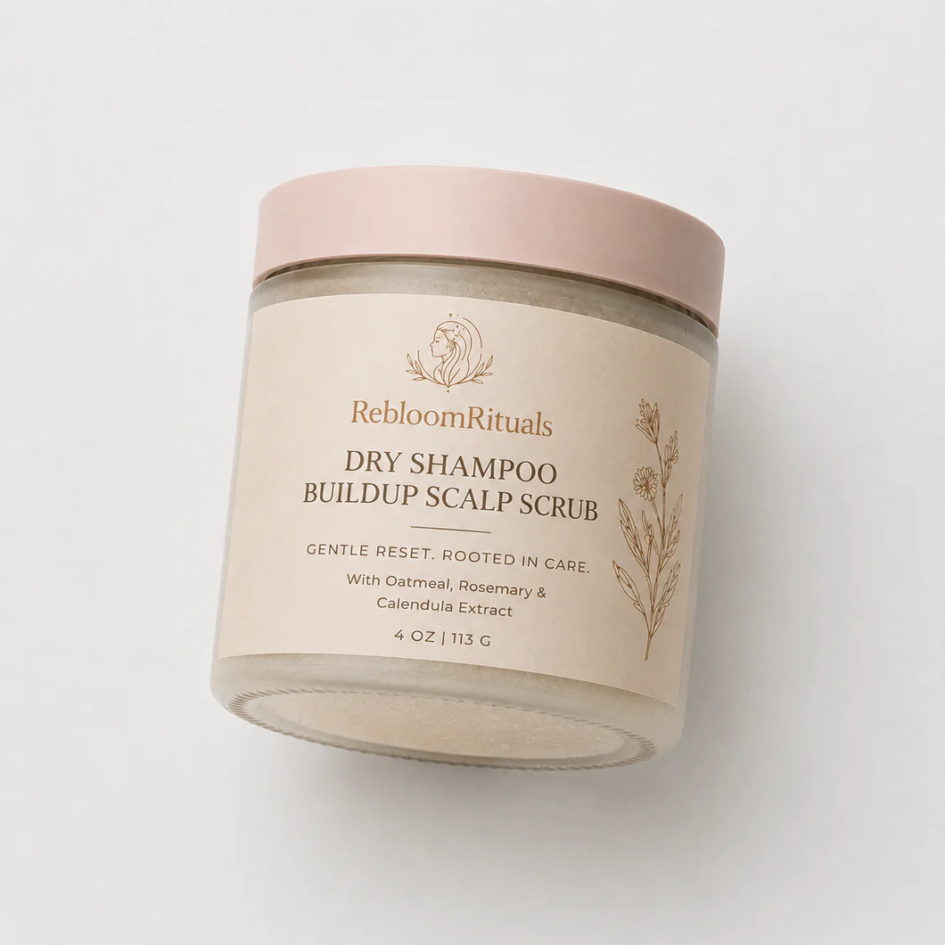 RebloomRituals Dry Shampoo Buildup Scalp Scrub