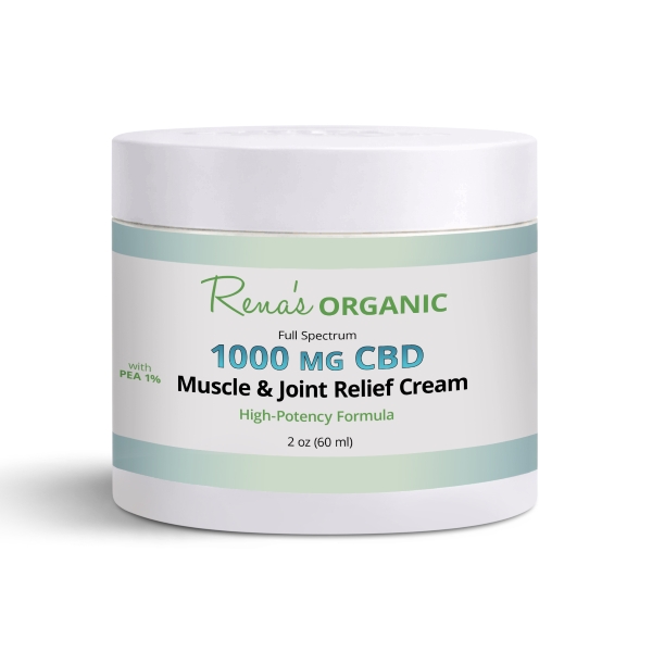 Rena’s Organic CBD Muscle & Joint Relief Cream