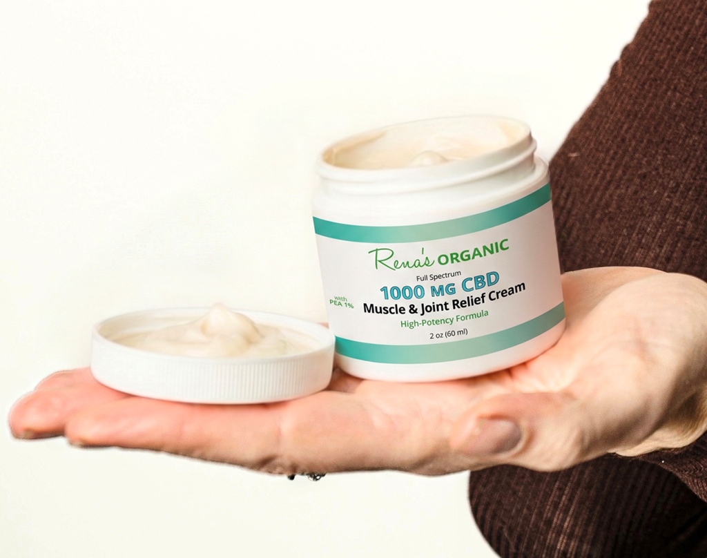 Rena’s Organic CBD Muscle & Joint Relief Cream