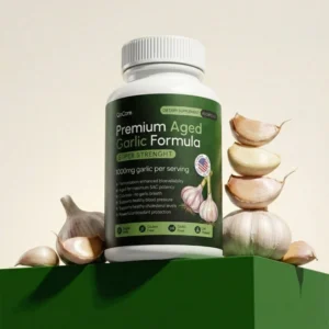 QoCore Premium Aged Garlic Formula Super Strength 1000mg