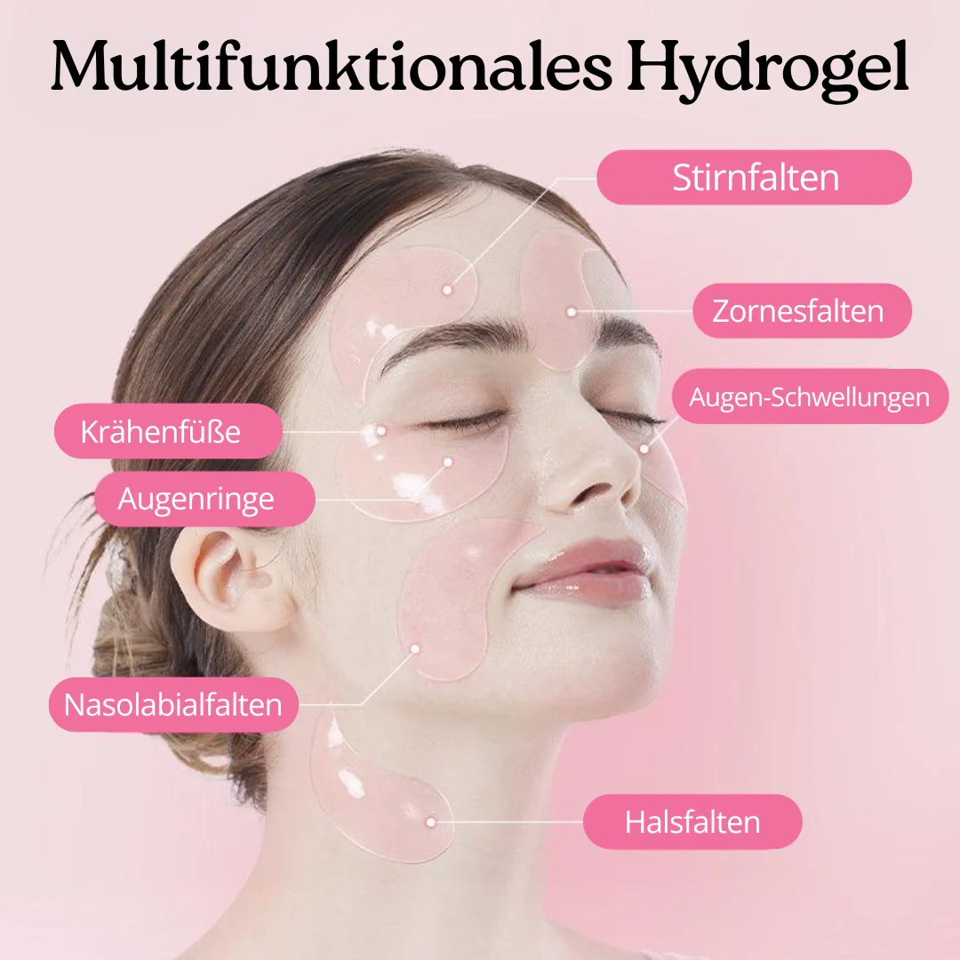 Luxevéria Die Peptid-Kollagen Hydrogel Augenpads
