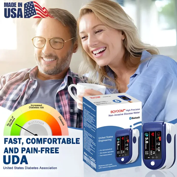 BQYOOM™ High Precision Non-Invasive Blood Glucose Meter
