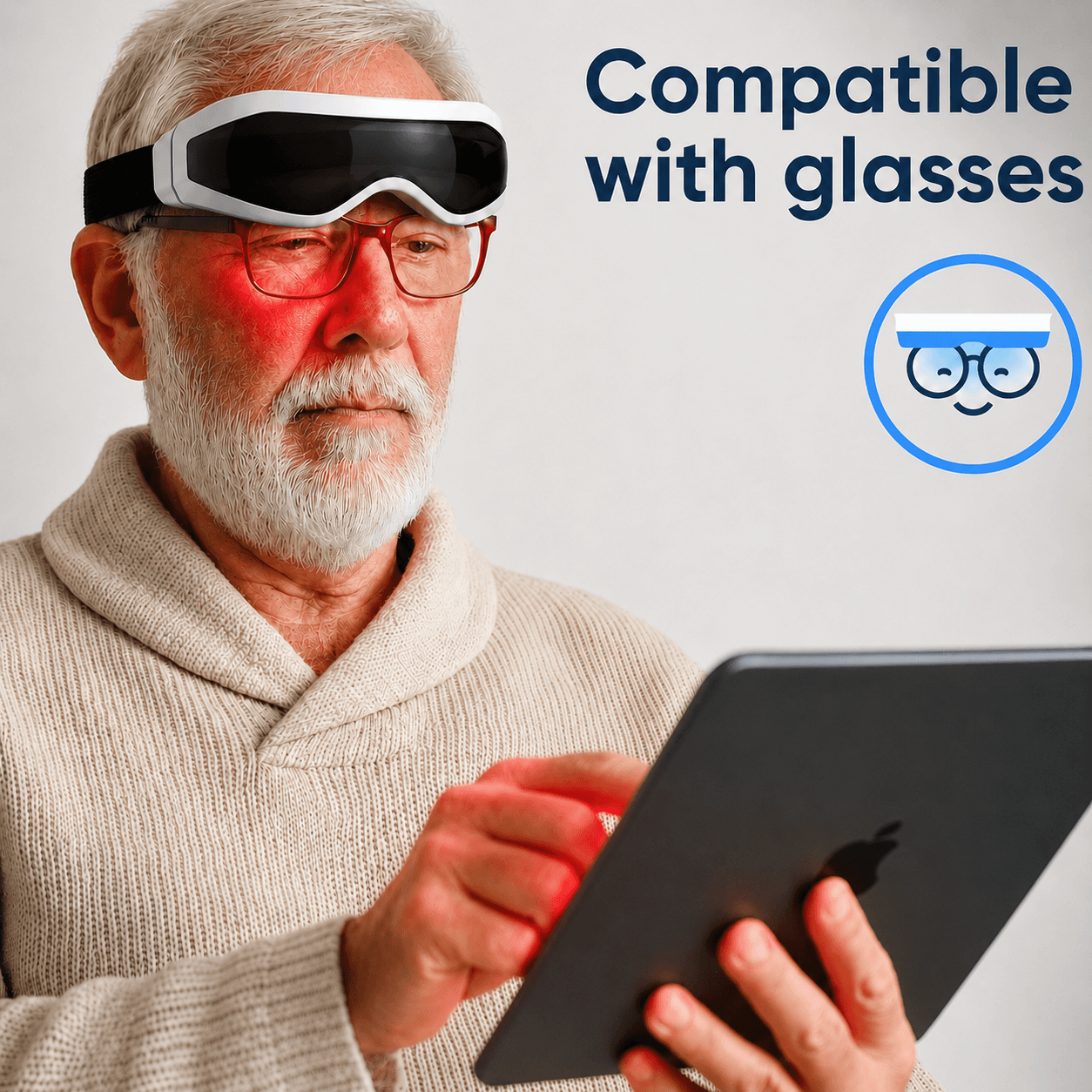 BalanceVie Glasses Crystal-Clear Vision