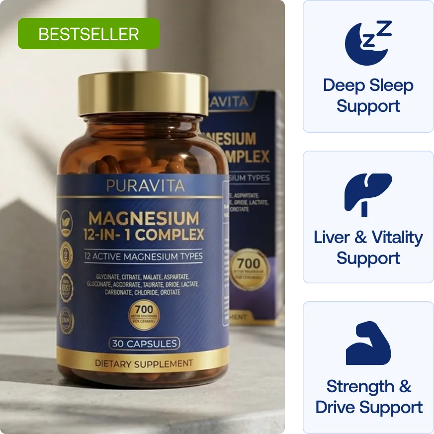 PuraVita Magnesium 12-in-1 Complex