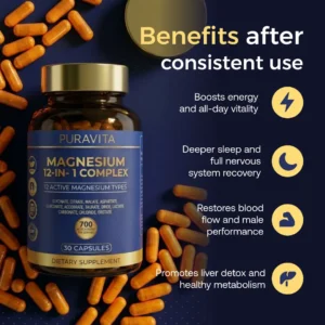 PuraVita Magnesium 12-in-1 Complex
