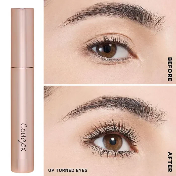Cougex Lengthening & Curling Mascara – Waterproof, Smudge-Proof Lash Booster