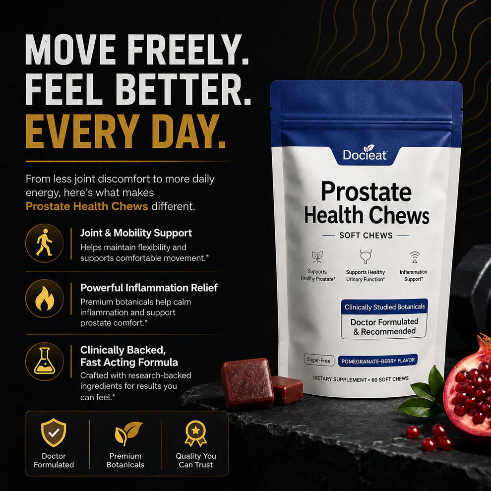 Docieat Prostate Health Soft Chews