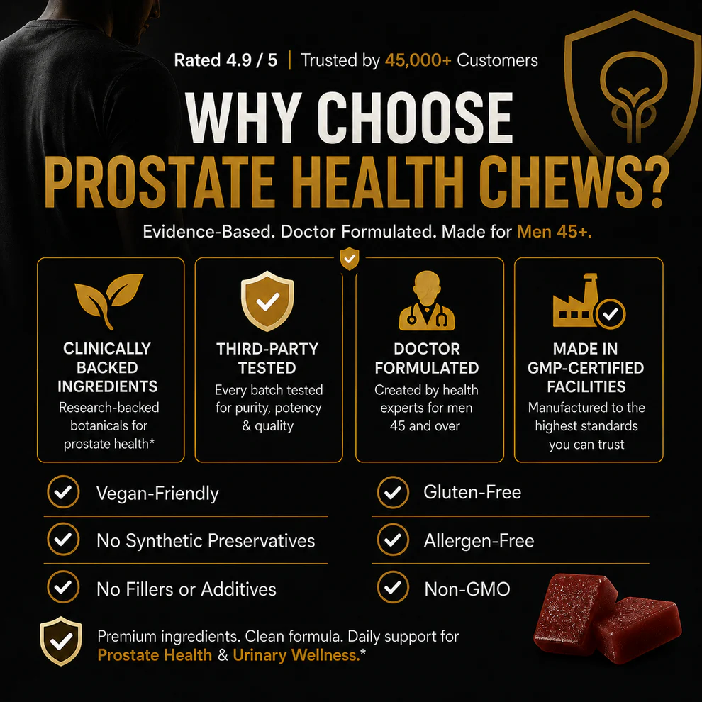 Docieat Prostate Health Soft Chews