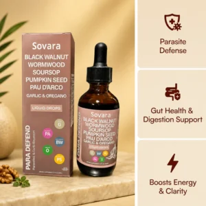 SOVARA™ BLACK WALNUT WORMWOOD PARASITE CLEANSE