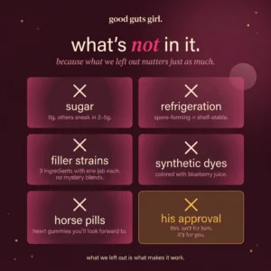 Good Guts Girl Bloom Vaginal Probiotic Gummies