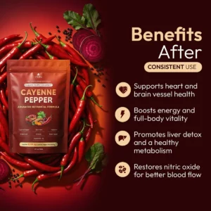 Vitalia Cayenne Pepper Softgels