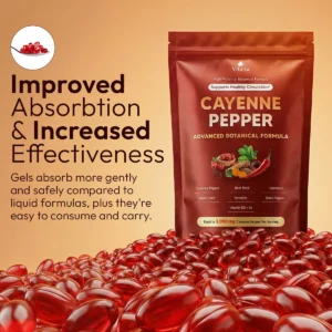 Vitalia Cayenne Pepper Softgels