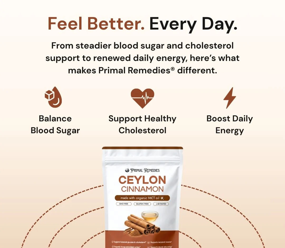 Primal Remedies Ceylon Cinnamon with Organic MCT Oil