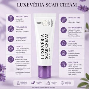 Luxevéria Scar Cream for All Skin