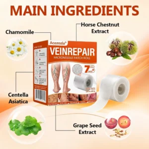 Acezozla® VeinRepair Microneedle Patch Roll
