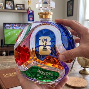 Rosopl 2026 World Cup Football Collector’s Edition Whiskey Decanter
