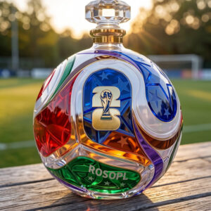 Rosopl 2026 World Cup Football Collector’s Edition Whiskey Decanter
